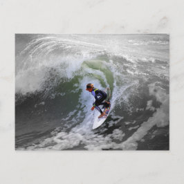 Cartão postal do Surfer Boy da Califórnia