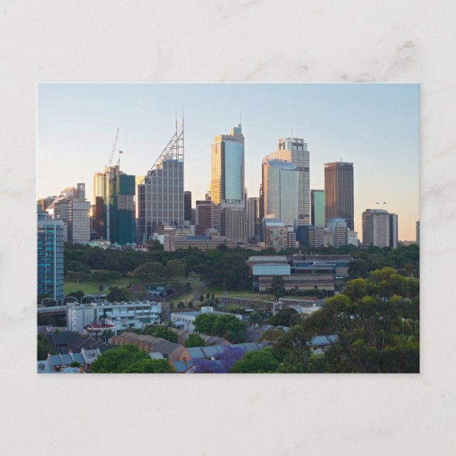 Cartão postal do Sydney Business Center Skyscraper (Frente)