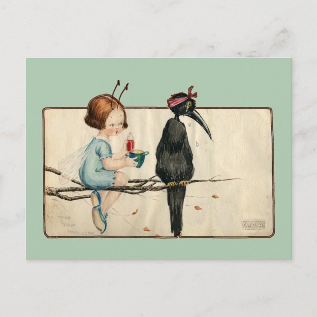 Cartão Postal Do Take Your Medicine (Frente)