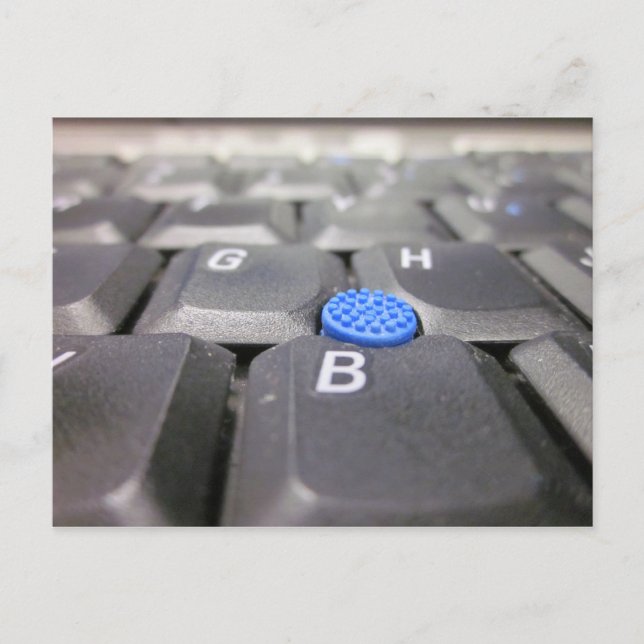 Cartão postal do teclado (Frente)