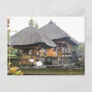 Cartão postal do Templo Bali