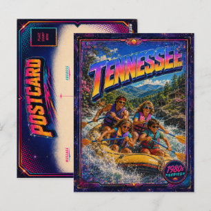 Cartão postal do Tennessee dos anos 80 Retro
