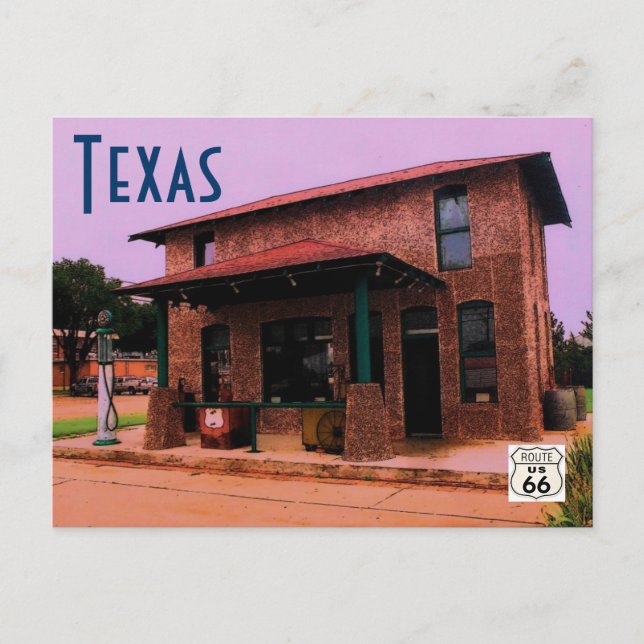Cartão postal do Texas (Frente)