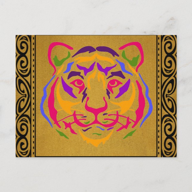Cartão Postal do Tigre (Frente)