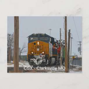 Cartão Postal Do Último Comboio Para Clarksville