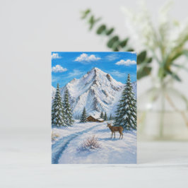 Cartão Postal do Vale da Montanha Nevada