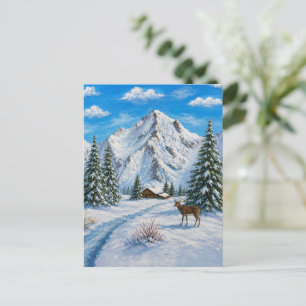 Cartão Postal do Vale da Montanha Nevada