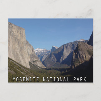 Cartão postal do Vale do Yosemite