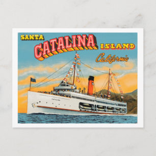 Cartão Postal do Vapor Catalina
