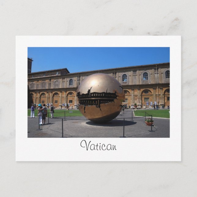 cartão postal do vaticano (Frente)