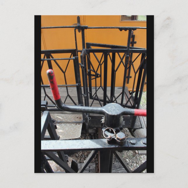 Cartão postal do velho comboio a vapor Le Mastrou (Frente)