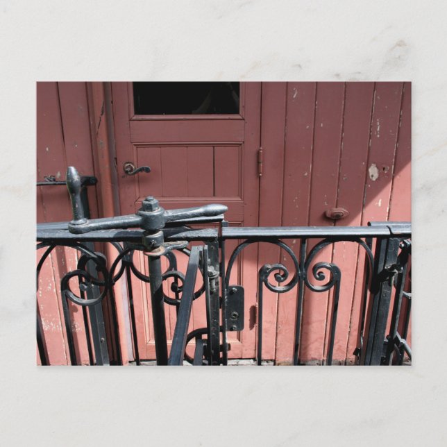 Cartão postal do velho comboio a vapor Le Mastrou (Frente)