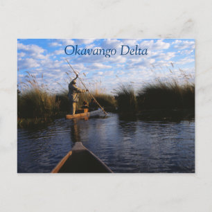 Cartão postal do Viagem Delta do Okavango
