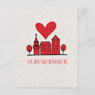 Cartão postal do Viagem do Novo México Albuquerque