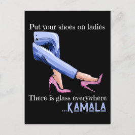 Cartão Postal Do Vice-Presidente Ao Presidente Kamal Harris 2024