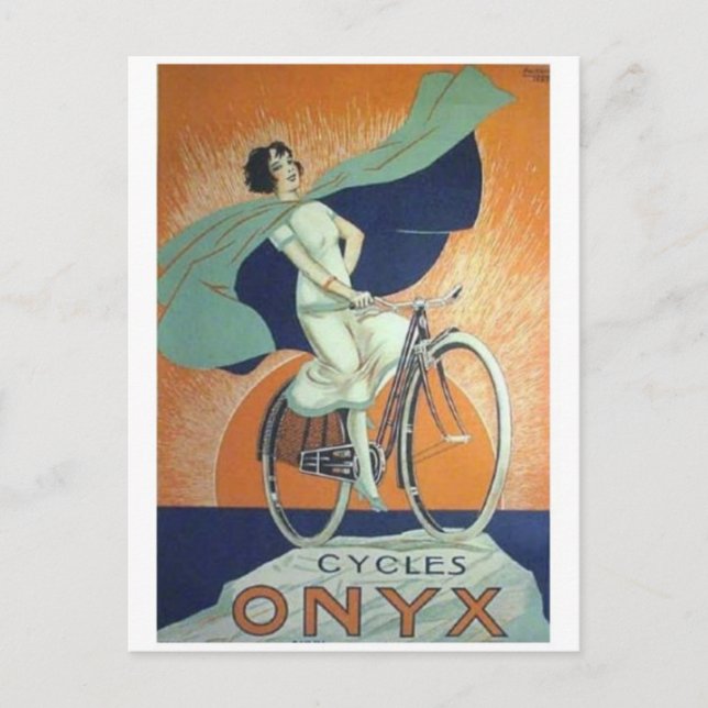 Cartão postal do Vintage Ad Graphic (Frente)