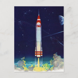 Cartão postal do Vintage Space