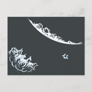 Cartão Postal do Waterbear (Horizontal)