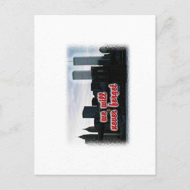 Cartão postal do World Trade Center (Frente)