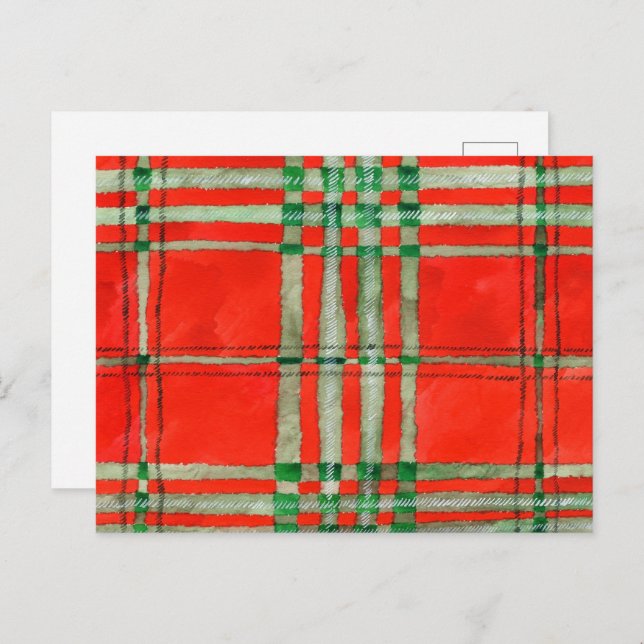 CARTÃO POSTAL DO XADREZ VERMELHO SCOTT (Frente/Verso)