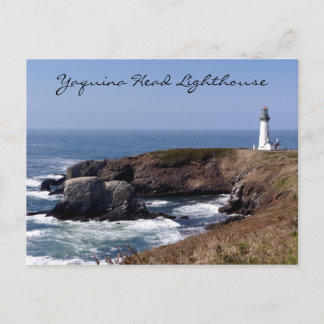 Cartão postal do Yaquina Head Lighthouse Oregon