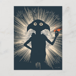 Cartão Postal Dobby Casting Magic