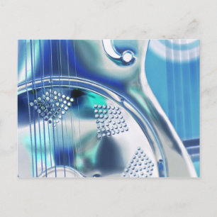Cartão Postal DOBRO, guitarra ArT, Cartão-postal Legal