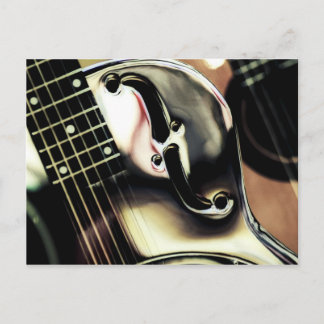 Cartão Postal DOBRO, guitarra ArT, Cartão-postal Legal