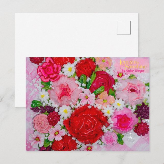 Cartão Postal "Doce Amor de Verão" (Frente/Verso)