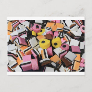 Cartão Postal Doces Balas