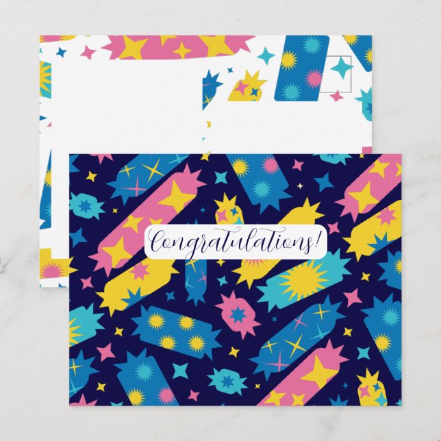 Cartão Postal Doces confeitos. (Frente/Verso)