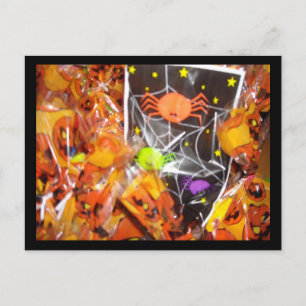Cartão Postal Doces de Halloween