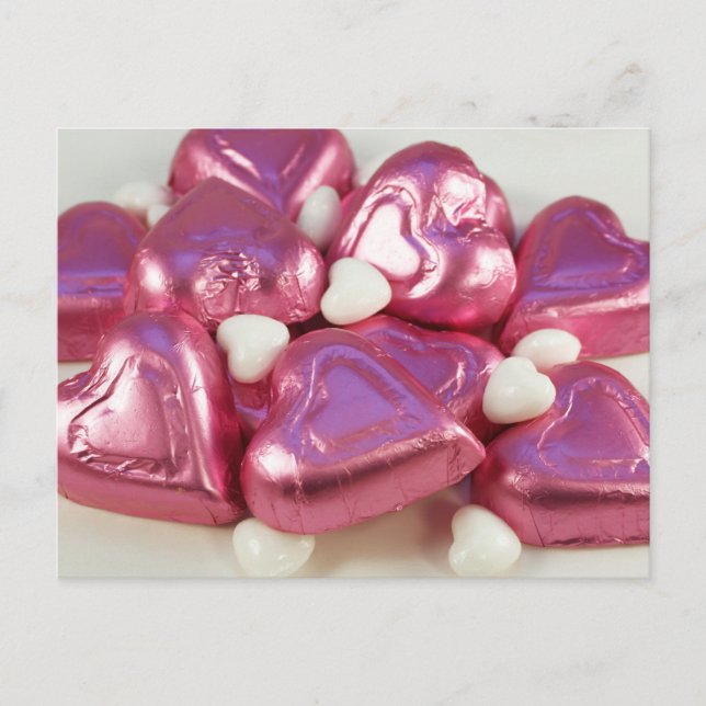 Cartão Postal Doces Rosa (Frente)