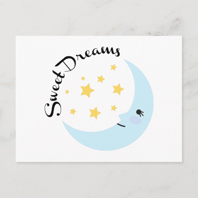 Cartão Postal Doces Sonhos (Frente)
