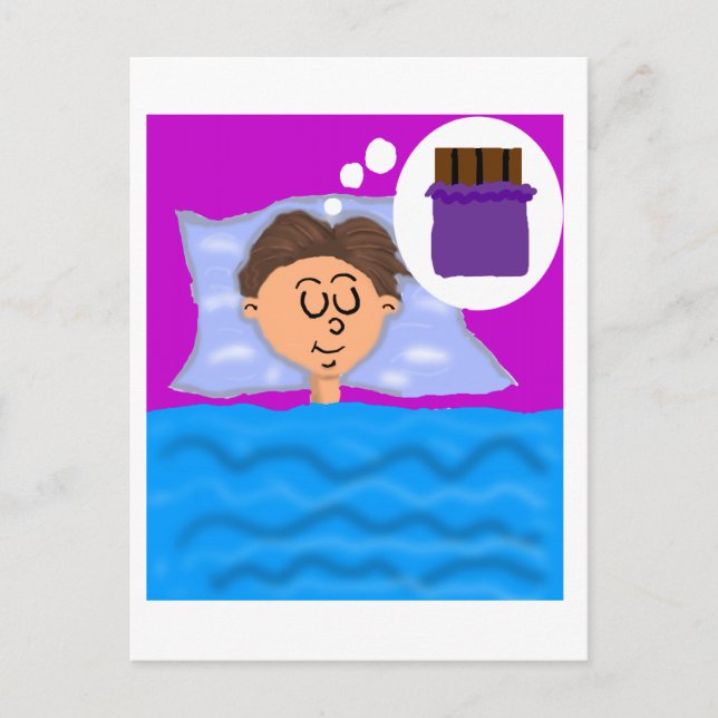 Cartão Postal Doces Sonhos (Frente)