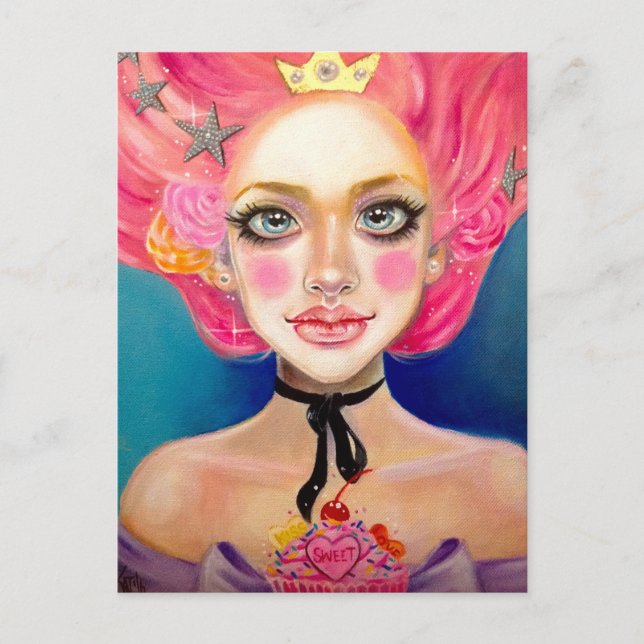 Cartão Postal Docinho Marie Antoinette (Frente)