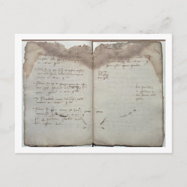 Cartão Postal Documentos Mercantile, carta de aceitação da chan (Frente)