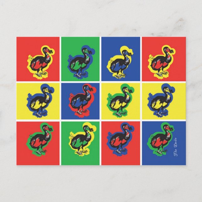 Cartão postal Dodo (Frente)