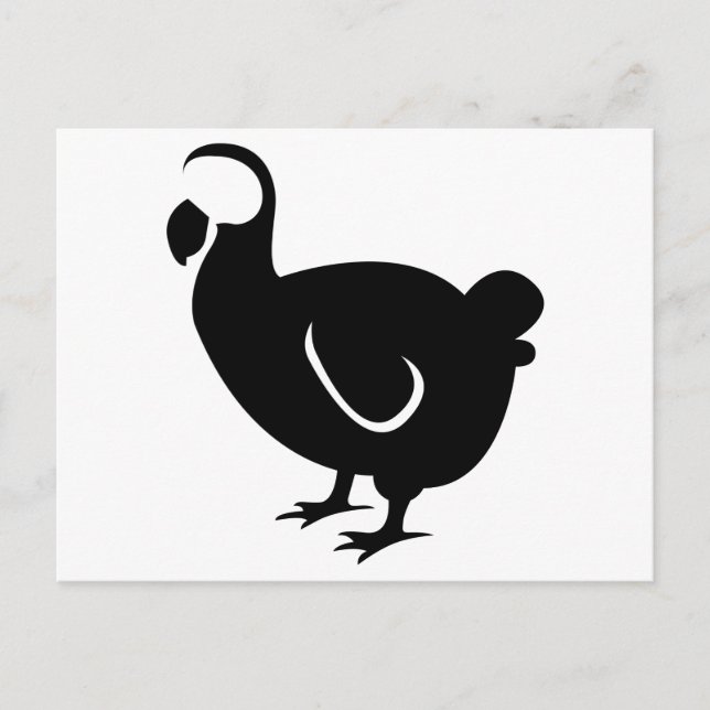 Cartão Postal Dodo Bird (Frente)