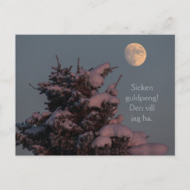 Cartão Postal Doença! Grantrollet och månen CC0831