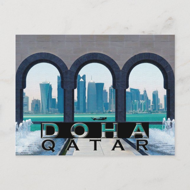 Cartão Postal Doha (Frente)