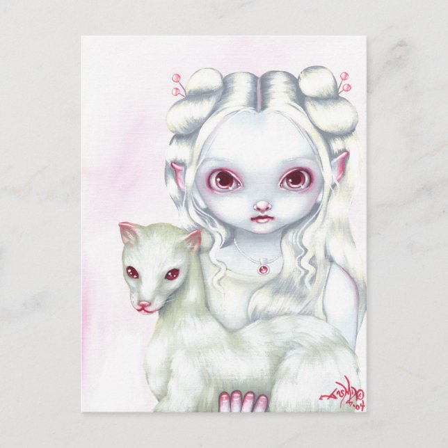 Cartão postal "Dois de uma espécie" (Frente)