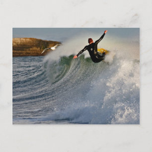 Cartão Postal dois em movimento