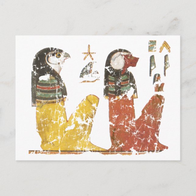 Cartão Postal Dois Filhos de Hórus (Frente)
