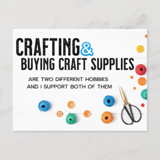 Cartão Postal Dois hobbies diferentes