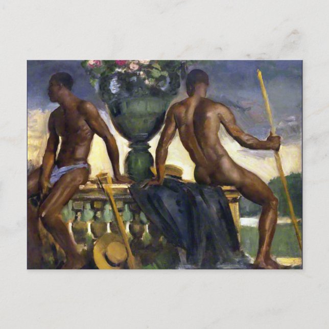 Cartão Postal Dois homens por Ranken (Frente)