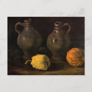 Cartão Postal Dois Jars e Dois Pumpkins por Van Gogh
