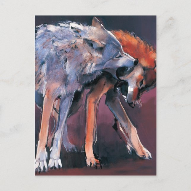 Cartão Postal Dois Lobos 2001 (Frente)