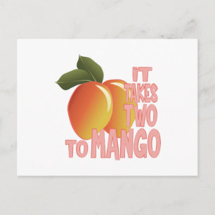 Cartão Postal Dois para Mango
