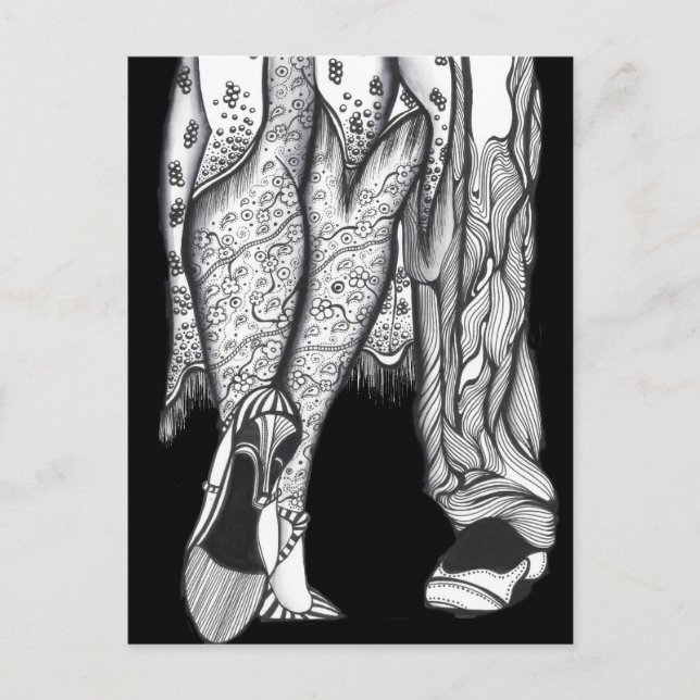 Cartão Postal Dois para Tango (Frente)